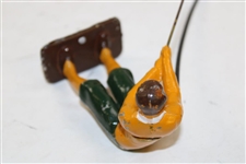 1920 Rare Mechanical Swing Golfer Toy