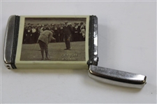 JH Taylor Vs Harry Vardon on Putting Green Match Safe