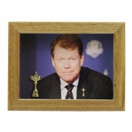 Ryder Cup Trophy Player/Contestant Pin in Tom Watson Shadowbox