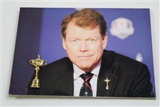 Ryder Cup Trophy Player/Contestant Pin in Tom Watson Shadowbox