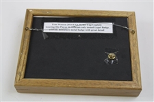 Ryder Cup Trophy Player/Contestant Pin in Tom Watson Shadowbox