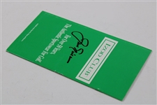 Jack Nicklaus Signed 1993 US Open at Baltusrol Map/Guide Book JSA ALOA