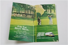 Jack Nicklaus Signed 1993 US Open at Baltusrol Map/Guide Book JSA ALOA