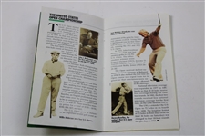 Jack Nicklaus Signed 1993 US Open at Baltusrol Map/Guide Book JSA ALOA