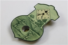 1910 De Luxe Pendulum Clock - Waterbury Ct. Manufactured August C Keebler Co. w/ Key - Works