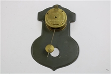 1910 De Luxe Pendulum Clock - Waterbury Ct. Manufactured August C Keebler Co. w/ Key - Works