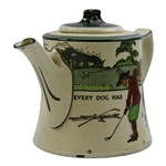 Royal Doulton Charles Crombie Tea Pot W/ Top