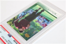 Tiger Woods 2001 Upper Deck Golf Golf Card #1 PSA GEM MT 10