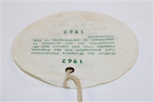 1962 Women's Titleholders Open Season Pass at Augusta CC Ticket #2115 - Mickey Wright Win