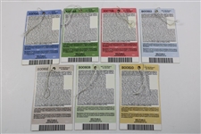 2021 Masters Tournament Monday-Sunday Daily Tickets - Matsuyama Winner