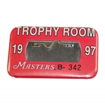 1997 Masters Tournament Trophy Room Badge #B-342