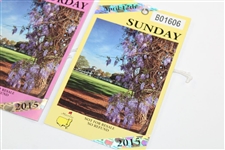 2015 Masters Tournament Daily Tickets Thurs -Sun - Jordan Spieth Winner