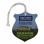 2000 The OPEN Championship at The Old Course St. Andrews Season Ticket #006736