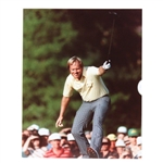 Jack Nicklaus Signed 1986 Masters Scorecard Display with Presentation Photo GB & Fanatics Holograms