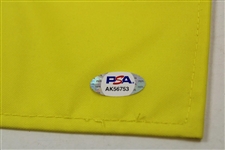 Hideki Matsuyama Signed 2021 Masters Embroidered Flag PSA #AK56753