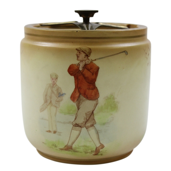Early 1900 S.Fielding and Co. Humidor In Very Good Condition