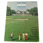 1962 US Open at Oakmont Official Program - Jacks First Major - Playoff with Arnie