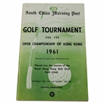 1961 Hong Kong Open Championship at Hong Kong GC Official Program