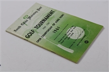 1961 Hong Kong Open Championship at Hong Kong GC Official Program