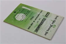 1961 Hong Kong Open Championship at Hong Kong GC Official Program