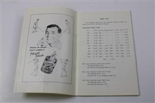 1961 Hong Kong Open Championship at Hong Kong GC Official Program