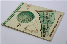 Jack Burke Signed 1950 Sioux City Invitational Tournament Official Program JSA ALOA