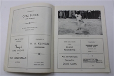 Jack Burke Signed 1950 Sioux City Invitational Tournament Official Program JSA ALOA