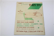 Jack Burke Signed 1950 Sioux City Invitational Tournament Official Program JSA ALOA