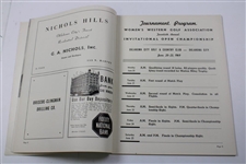1949 Womens Western Open at Oklahoma City G&CC Official Program