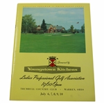 1960 LPGA Open at Trumbull Country Club Official Program
