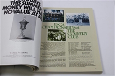Jay Sigel Signed 1982 US Amateur at The Country Club (Brookline) Official Program JSA ALOA