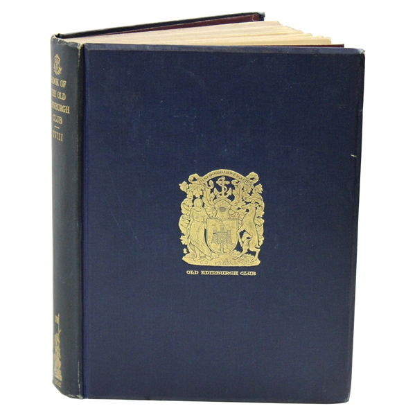 1932 Book Of The Old Edinburgh Club Book - Given to Members