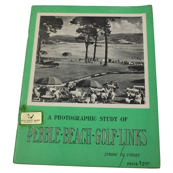 1952 A Photographic Study Of Pebble Beach Golf Links by Julian Graham