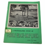 1952 A Photographic Study Of Pebble Beach Golf Links by Julian Graham