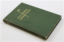 1931 'Golf Course Common Sense' Signed By Author G.A. Farley 