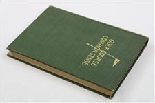 1931 'Golf Course Common Sense' Signed By Author G.A. Farley 