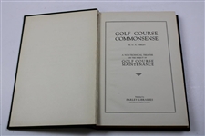 1931 'Golf Course Common Sense' Signed By Author G.A. Farley 