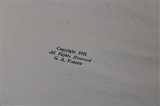 1931 'Golf Course Common Sense' Signed By Author G.A. Farley 