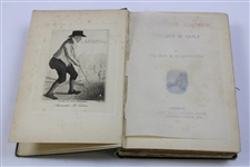 1901 'The Haddon Hall Library Outdoor Games Cricket & Golf' by R.H. Lyttelton