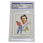 Seve Ballesteros Signed 1991 Ryder Cup Card #14 PSA/DNA Certified