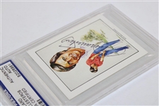 Seve Ballesteros Signed 1991 Ryder Cup Card #14 PSA/DNA Certified