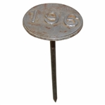 Vintage Early 1900s Tee Marker - 196 Yards - Lake Shore Marker