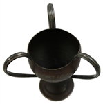 1907 Metacomet Golf Club 3 Handle Trophy Won by E.R. Phillips - Donald Ross Design