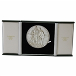 1981 The OPEN Championship Contestant Gift Sterling Silver 17 oz. Old Tom Young Tom Morris Medallion