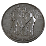 1981 The OPEN Championship Contestant Gift Sterling Silver 17 oz. Old Tom Young Tom Morris Medallion