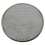 1981 The OPEN Championship Contestant Gift Sterling Silver 17 oz. Old Tom Young Tom Morris Medallion