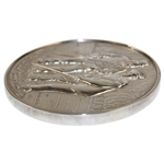 1981 The OPEN Championship Contestant Gift Sterling Silver 17 oz. Old Tom Young Tom Morris Medallion