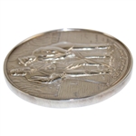 1981 The OPEN Championship Contestant Gift Sterling Silver 17 oz. Old Tom Young Tom Morris Medallion
