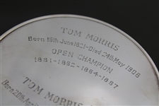 1981 The OPEN Championship Contestant Gift Sterling Silver 17 oz. Old Tom Young Tom Morris Medallion