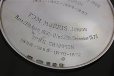 1981 The OPEN Championship Contestant Gift Sterling Silver 17 oz. Old Tom Young Tom Morris Medallion